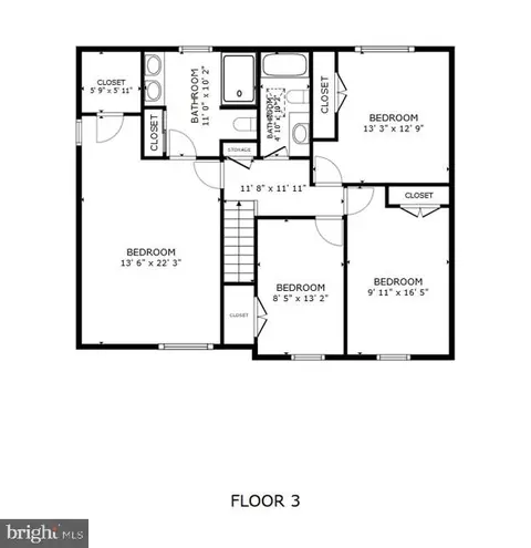 Floorplan - 15 Middlebridge Ct, Silver Spring, MD 20906 photo 4 of 4