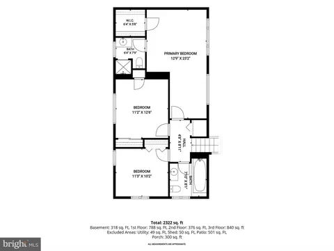 Floorplan - 11400 Cloverhill Dr, Silver Spring, MD 20902 photo 4 of 5