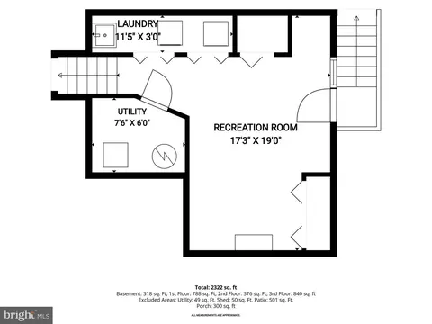 Floorplan - 11400 Cloverhill Dr, Silver Spring, MD 20902 photo 1 of 5