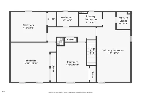 Floorplan - 15005 Timberlake Dr, Silver Spring, MD 20905 photo 2 of 3