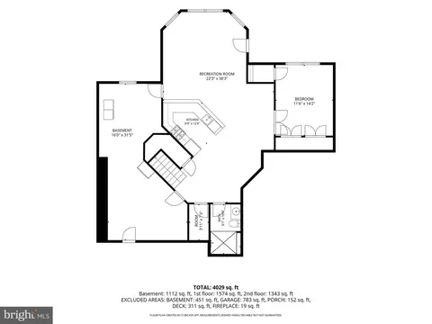 Floorplan - 17929 Bliss Dr, Poolesville, MD 20837 photo 4 of 4