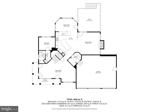 Floorplan - 17929 Bliss Dr, Poolesville, MD 20837 photo 3 of 4