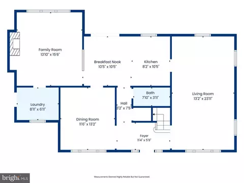 Floorplan - 2805 Blazer Ct, Silver Spring, MD 20906 photo 1 of 3