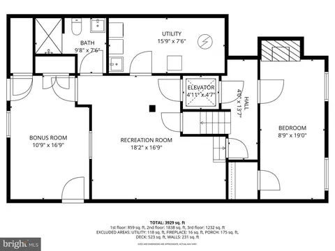 Floorplan - 711 Lamberton Dr, Silver Spring, MD 20902 photo 2 of 4