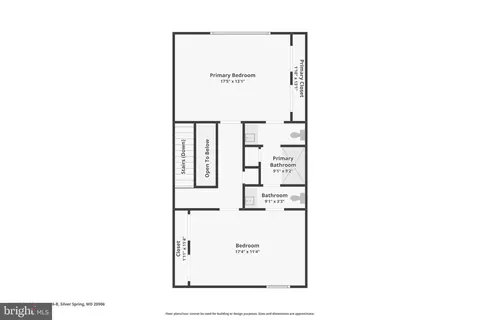 Floorplan - 3546 Chiswick Ct #36-B, Silver Spring, MD 20906 photo 2 of 2