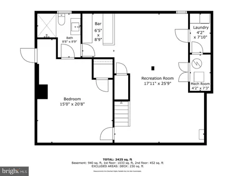 Floorplan - 2604 Plyers Mill Rd, Silver Spring, MD 20902 photo 3 of 3