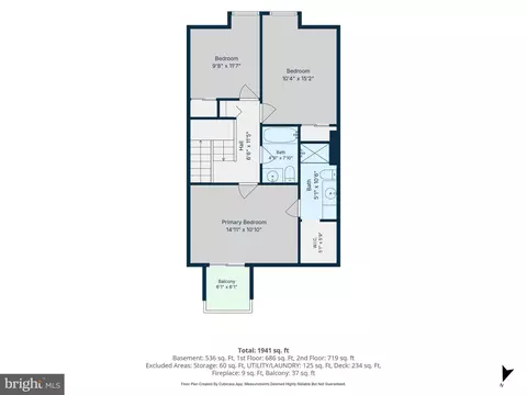 Floorplan - 9217 Three Oaks Dr, Silver Spring, MD 20901 photo 2 of 4