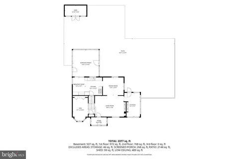 Floorplan - 9701 Lawndale Dr, Silver Spring, MD 20901 photo 1 of 6