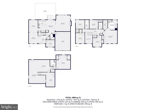 Floorplan - 14514 Bubbling Spring Rd, Boyds, MD 20841 photo 1 of 1