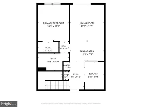Floorplan - 1201 E West Hwy #418, Silver Spring, MD 20910 photo 2 of 2