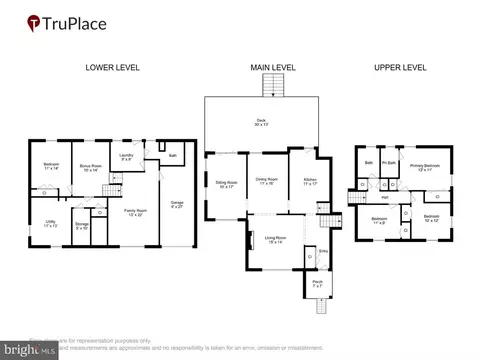 Floorplan - 1121 Tanley Rd, Silver Spring, MD 20904 photo 2 of 4