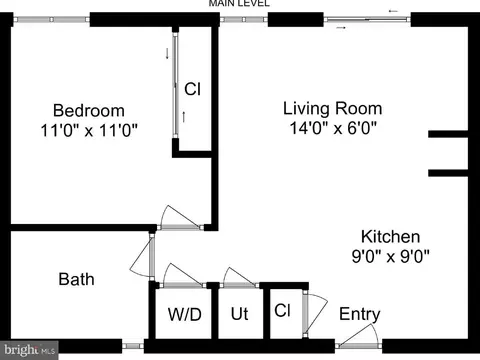Floorplan - 700 Roeder Rd #401, Silver Spring, MD 20910 photo 1 of 1