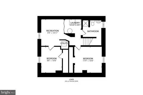 Floorplan - 11707 Dewey Rd, Silver Spring, MD 20906 photo 2 of 3