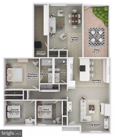 Floorplan - 14601 Deerhurst Ter, Silver Spring, MD 20906 photo 1 of 1