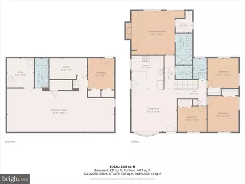 Floorplan - 11305 Mapleview Dr, Silver Spring, MD 20902 photo 1 of 3