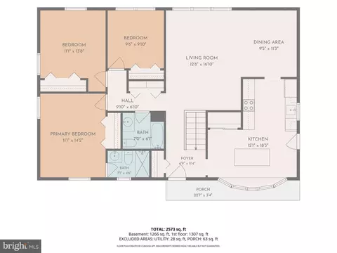 Floorplan - 13219 Hathaway Dr, Silver Spring, MD 20906 photo 1 of 3