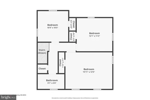 Floorplan - 505 Thayer Ave, Silver Spring, MD 20910 photo 3 of 3