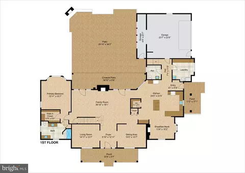 Floorplan - 1301 Hennessy Ter, Sandy Spring, MD 20860 photo 1 of 4