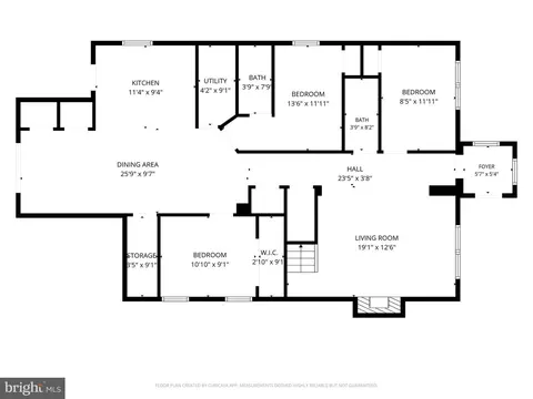 Floorplan - 12820 Maple St, Silver Spring, MD 20904 photo 1 of 3