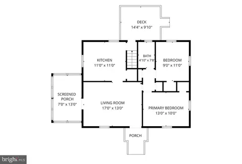 Floorplan - 3004 Dawson Ave, Silver Spring, MD 20902 photo 1 of 2