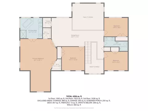 Floorplan - 18905 Celebrity Ln, Sandy Spring, MD 20860 photo 2 of 4