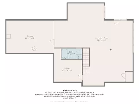 Floorplan - 18905 Celebrity Ln, Sandy Spring, MD 20860 photo 4 of 4