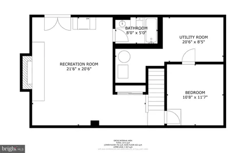 Floorplan - 2229 Deckman Ln, Silver Spring, MD 20906 photo 2 of 4