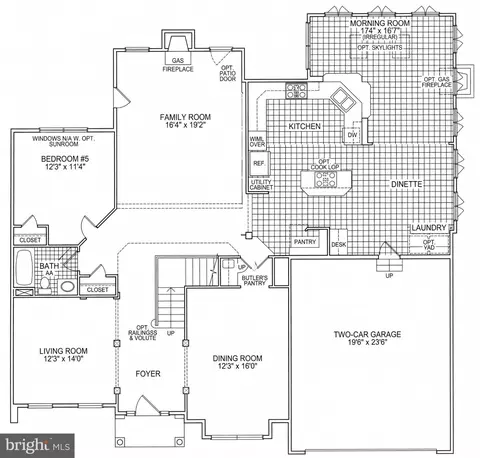 Floorplan - 16522 Harbour Town Dr, Ashton, MD 20861 photo 1 of 3