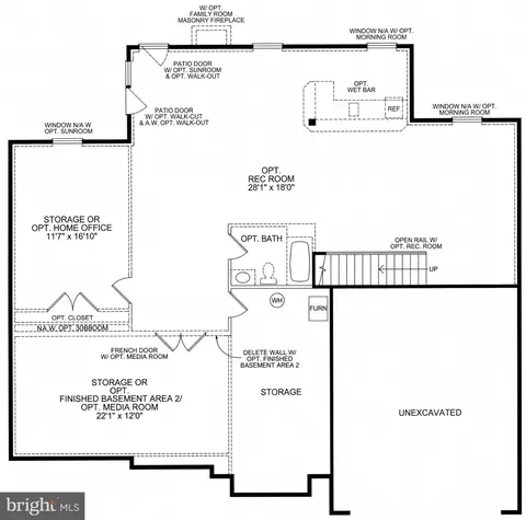 Floorplan - 16522 Harbour Town Dr, Ashton, MD 20861 photo 3 of 3