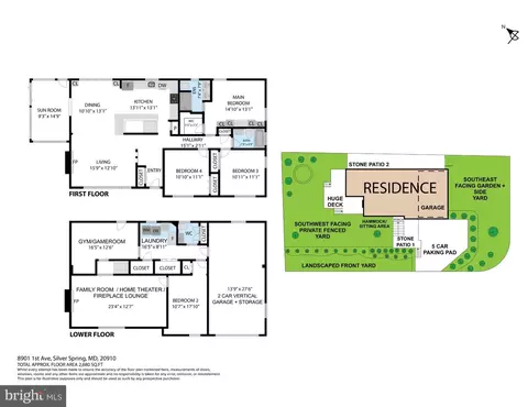 Floorplan - 8901 1st Ave, Silver Spring, MD 20910 photo 1 of 1