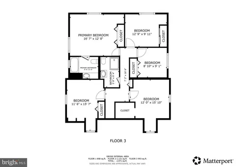 Floorplan - 1511 Crest Rd, Silver Spring, MD 20902 photo 3 of 3