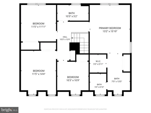 Floorplan - 2206 Touchstone Ct, Silver Spring, MD 20904 photo 2 of 3