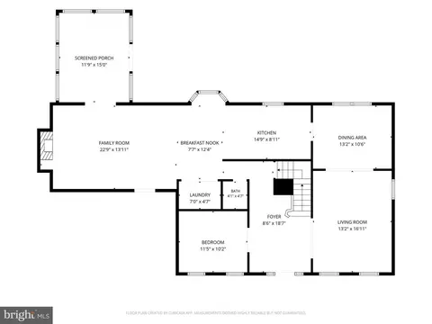 Floorplan - 2206 Touchstone Ct, Silver Spring, MD 20904 photo 1 of 3