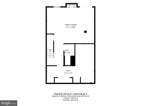 Floorplan - 2015 Featherwood St, Silver Spring, MD 20904 photo 1 of 4