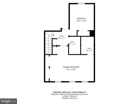 Floorplan - 2015 Featherwood St, Silver Spring, MD 20904 photo 3 of 4