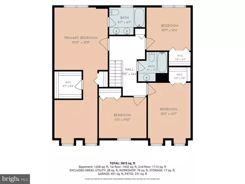 Floorplan - 1910 Agate Dr, Silver Spring, MD 20904 photo 4 of 4