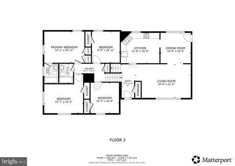 Floorplan - 3421 Canberra St, Silver Spring, MD 20904 photo 2 of 2