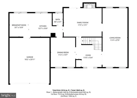 Floorplan - 13940 Alderton Rd, Silver Spring, MD 20906 photo 1 of 4