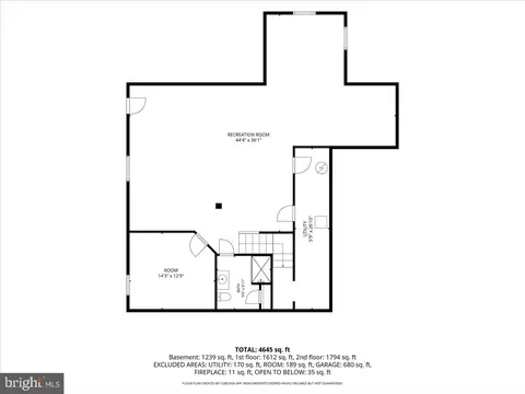 Floorplan - 19902 Stearns Ct, Poolesville, MD 20837 photo 1 of 3