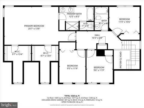 Floorplan - 17225 General Custer Way, Poolesville, MD 20837 photo 3 of 3