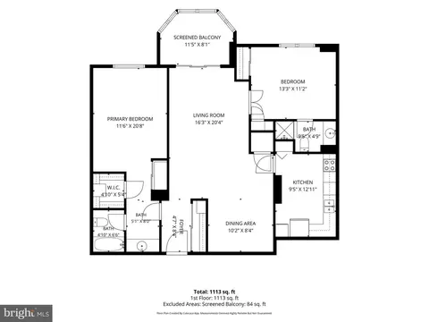 Floorplan - 15100 Interlachen Dr #4-822, Silver Spring, MD 20906 photo 1 of 1