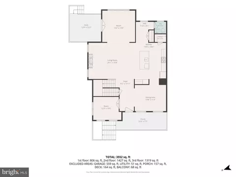 Floorplan - 15717 Tierra Dr, Silver Spring, MD 20906 photo 2 of 4