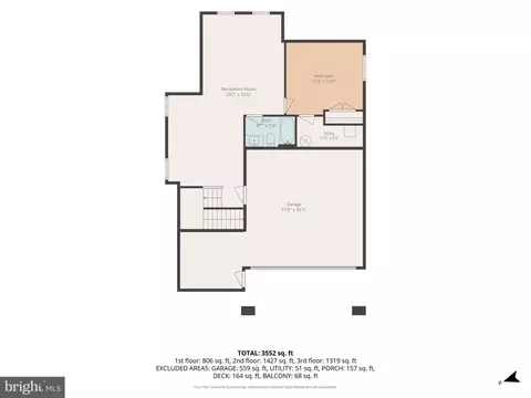 Floorplan - 15717 Tierra Dr, Silver Spring, MD 20906 photo 1 of 4