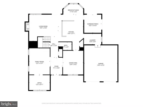 Floorplan - 15212 Baileys Ln, Silver Spring, MD 20906 photo 1 of 3