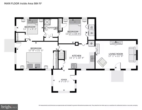 Floorplan - 311 Bryants Nursery Rd, Silver Spring, MD 20905 photo 1 of 2
