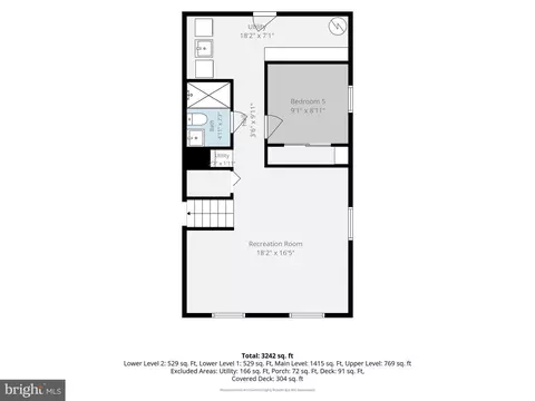Floorplan - 1007 Ruppert Rd, Silver Spring, MD 20903 photo 2 of 5