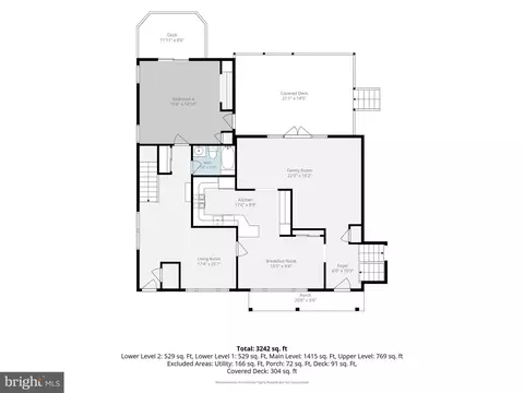 Floorplan - 1007 Ruppert Rd, Silver Spring, MD 20903 photo 1 of 5