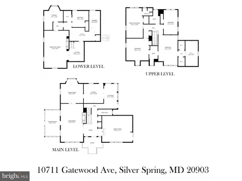 Floorplan - 10711 Gatewood Ave, Silver Spring, MD 20903 photo 3 of 4