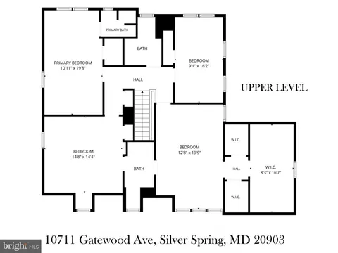 Floorplan - 10711 Gatewood Ave, Silver Spring, MD 20903 photo 2 of 4