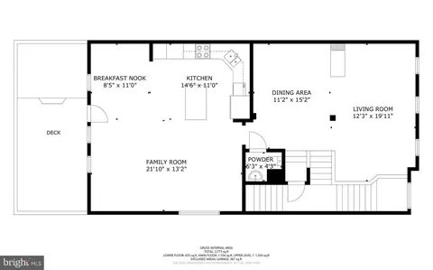 Floorplan - 1629 Whitehall Dr, Silver Spring, MD 20904 photo 2 of 4